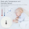 Kép 9/9 - ZigBee intelligens beltéri hőmérséklet-páratartalom-érzékelő riasztási funkcióval, APP-vezérlésű vezeték nélküli nedvességmérő (a Zigbee Gateway-vel használható)