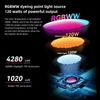 Kép 5/8 - YONGNUO YNLUX100RGB 120 W kétszínű fényképező lámpa, teljes színű RGB videolámpa