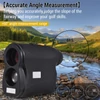 Kép 2/14 - Golf távolságmérő 6X nagyítású digitális vadászati mérési monokuláris teleszkóp - Fekete, 600 m
