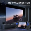 Kép 5/11 - Powkiddy RK2023 hordozható kézi játékkonzol HD videó kimenet 3,5 hüvelykes IPS képernyő fejhallgató csatlakozóval 16 GB rendszerkártya és 128 GB játéktároló kártya - Fekete