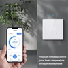 Kép 7/9 - Tuya Wifi digitális kijelző intelligens hőmérséklet-szabályozó 16A elektromos fűtési termosztát érintőképernyővel - Fekete