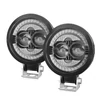Kép 1/5 - 120 W 18000LM szuper fényes vízálló spot ködlámpa autóhoz, motorkerékpárhoz, terepjáróhoz, ATV teherautóhoz (2 db) - Kerek LED-es lámpa