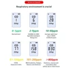 Kép 9/20 - Hordozható elektrokémiai érzékelő, 1,1 hüvelykes LCD-képernyős szén-monoxid-érzékelő hangjelzéssel és lemerült akkumulátor-emlékeztető funkcióval - Fehér