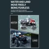 Kép 5/6 - 1/16 2,4 GHz 2 az 1-ben kétéltű távirányító 4WD autó és hajó - Kék