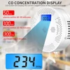 Kép 2/15 - Tuya Wifi hordozható elektrokémiai érzékelős CO teszter LCD képernyővel
