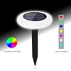 Kép 3/10 - 10 RGB LED színes gradiens dugaszolható földi terasz, kerti pázsitlámpa