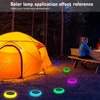 Kép 6/10 - 10 RGB LED színes gradiens dugaszolható földi terasz, kerti pázsitlámpa