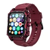 Kép 1/12 - LOKMAT OCEAN MAX 1,96 hüvelykes TFT LCD teljes érintőképernyős Fitneszkövetős sport okosóra karkötő - Piros