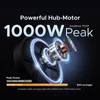Kép 4/13 - ENGWE X20 Ebike 20 * 4,0 hüvelykes gumiabroncs 750 W-os integrált kerékmotor teljes felfüggesztésű, összecsukható elektromos kerékpár 14,4 Ah és 7,8 Ah kettős akkumulátoros kettős hidraulikus tárcsafék - Fekete
