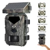 Kép 9/9 - Napenergiával működő 20MP/1080P vadászkamera 0,3 s Trigger Sebesség 48 Infravörös LED Éjszakai látás, mozgással aktivált nyomkamera 60°-os érzékelési tartomány (32G memóriakártyával)