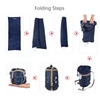 Kép 10/19 - Lixada Outdoor Envelope hálózsák - Sötét kék