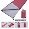 Kép 10/20 - Lixada Outdoor Envelope hálózsák - Bordó