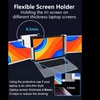 Kép 6/14 - Hordozható háromképernyős monitor laptop bővítőképernyő 1920*1080 felbontás 15-17 hüvelykes laptophoz - 14 hüvelykes