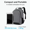 Kép 9/14 - Hordozható háromképernyős monitor laptop bővítőképernyő 1920*1080 felbontás 15-17 hüvelykes laptophoz - 14 hüvelykes