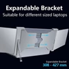 Kép 13/14 - Hordozható háromképernyős monitor laptop bővítőképernyő 1920*1080 felbontás 15-17 hüvelykes laptophoz - 14 hüvelykes