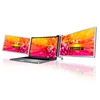 Kép 1/14 - Hordozható háromképernyős monitor laptop bővítőképernyő 1920*1080 felbontás 15-17 hüvelykes laptophoz - 14 hüvelykes