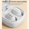 Kép 12/16 - Lenovo XT62 BT5.3 True Wireless Sport fülbe helyezhető fülhallgató, érintőképernyős vezérlés mikrofonnal, 300 mAh töltőtokkal - Lila