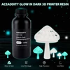 Kép 5/9 - Aceaddity Glow In Dark Resin speciális 3D nyomtató folyékony gyanta, nagy felbontású, 405 nm UV-re keményedő fotopolimer 2K/4K/8K LCD/DPL/SLA 3D nyomtatókhoz – áttetsző 1 kg/palack