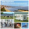 Kép 5/12 - MPPT RV töltés 12V/24V intelligens napelemes töltésszabályozó automatikus követés LCD kijelzővel Kettős USB port ólom-lítium LiFePO4 akkumulátorhoz - 30A