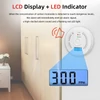 Kép 6/9 - Elemes szén-dioxid-riasztó érzékelő LCD digitális kijelzővel (3 db)
