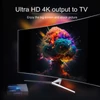 Kép 8/17 - T95W2 Android 11.0 Smart TV Box Amlogic S905W2 Cortex-A53 UHD 4K Media Player 2.4G/5G WiFi AV1 VP9 H.265 Dekódolás távirányítóval - 4GB+32GB