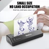 Kép 8/18 - Bisofice BT+USB hőtetováló transzfer, stencilnyomtató 10 transzferpapírral, APP vezérlés