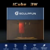 Kép 3/20 - Sculpfun iCube 3W lézergravírozó füstszűrő hőmérséklet riasztóval