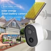 Kép 7/12 - Solar Power Smart Spotlight Surveillance WiFi kamera Napelemes konzollal Onecam App