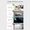 Kép 11/12 - Solar Power Smart Spotlight Surveillance WiFi kamera Napelemes konzollal Onecam App