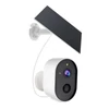 Kép 1/12 - Solar Power Smart Spotlight Surveillance WiFi kamera Napelemes konzollal Onecam App