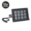 Kép 3/14 - Infravörös 12 db LED megvilágító éjjellátó széles látószögű, nagy hatótávolságú kültéri vízálló CCTV biztonsági kamerához - Fekete