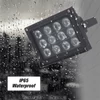 Kép 8/14 - Infravörös 12 db LED megvilágító éjjellátó széles látószögű, nagy hatótávolságú kültéri vízálló CCTV biztonsági kamerához - Fekete
