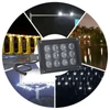 Kép 9/14 - Infravörös 12 db LED megvilágító éjjellátó széles látószögű, nagy hatótávolságú kültéri vízálló CCTV biztonsági kamerához - Fekete