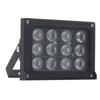 Kép 14/14 - Infravörös 12 db LED megvilágító éjjellátó széles látószögű, nagy hatótávolságú kültéri vízálló CCTV biztonsági kamerához - Fekete