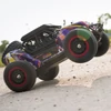 Kép 3/10 - 2,4 GHz-es 1/16 70 km/h sebességű távirányító 4WD terepjáró autó - Lila, 3 akkumulátor