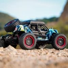 Kép 3/4 - 2,4 GHz-es 1/16 70 km/h sebességű távirányító 4WD terepjáró autó - Kék, 1 akkumulátor