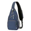 Kép 12/14 - Sling Bag Crossbody Fanny Packs válltáska túrázáshoz - Sötét kék