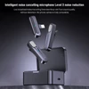 Kép 3/6 - DX02 2,4 GHz-es vezeték nélküli Lavalier mikrofonrendszer Clip-on mikrofon (iOS Lightning digitális kimenet)