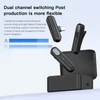 Kép 6/6 - DX02 2,4 GHz-es vezeték nélküli Lavalier mikrofonrendszer Clip-on mikrofon (iOS Lightning digitális kimenet)