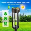 Kép 6/8 - Napenergiával működő kültéri pázsit, járdavilágító dekoratív kerti lámpa (6db)