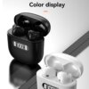 Kép 5/14 - AP16 vezeték nélküli BT 5.3 fülhallgató LED kijelzővel IPX4 vízálló - Fekete