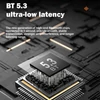 Kép 11/14 - AP16 vezeték nélküli BT 5.3 fülhallgató LED kijelzővel IPX4 vízálló - Fekete