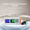 Kép 9/17 - ZFX-9060A 10A intelligens digitális termosztát időzítés fűtés/hűtés/hőmérséklet korrekció/adatzár/magas vagy alacsony hőmérséklet riasztás - DC12V