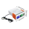 Kép 14/17 - ZFX-9060A 10A intelligens digitális termosztát időzítés fűtés/hűtés/hőmérséklet korrekció/adatzár/magas vagy alacsony hőmérséklet riasztás - DC12V