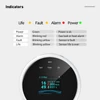 Kép 8/14 - WiFi otthoni gázriasztó gázszivárgás-érzékelő Tuya APP vezérlés