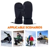 Kép 7/13 - Síkesztyű nőknek és férfiaknak Vízálló érintőképernyő téli snowboardhoz, motoros szánhoz - Fekete, L méret