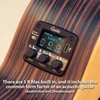 Kép 9/12 - GUITTO GGP-04 akusztikus gitár IR vibrációs hangszedő LCD kijelzővel