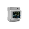 Kép 1/9 - Digitális egyfázisú áramfogyasztási monitor AC40V-300V 100A teljesítmény, feszültség, ampermérő, frekvencia, teljesítménytényező mérő színes LCD képernyővel