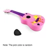 Kép 8/11 - MU2110 21 hüvelykes gyerek Ukulele 12-es fogólappal és tartós fehér nylon húrokkal, teljes fa hordótesttel, 1 csákóval - Pink