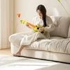 Kép 5/11 - MU2110 21 hüvelykes gyerek Ukulele 12-es fogólappal és tartós fehér nylon húrokkal, teljes fa hordótesttel, 1 csákóval - Sárga